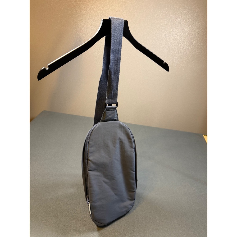 Oak and Reed Grey Sling Bag Crossbody Backpack Adjustable Strap Travel Pouch